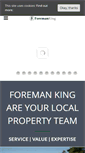 Mobile Screenshot of foremanking.com